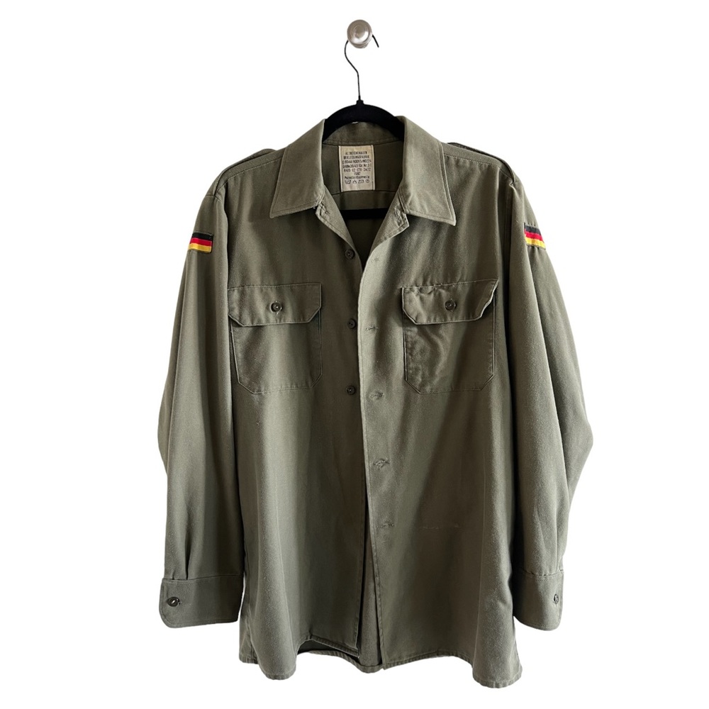 Vintage Post WW2 German Bundeswehr (West Germany) 1987 Military Shirt. 🇩🇪